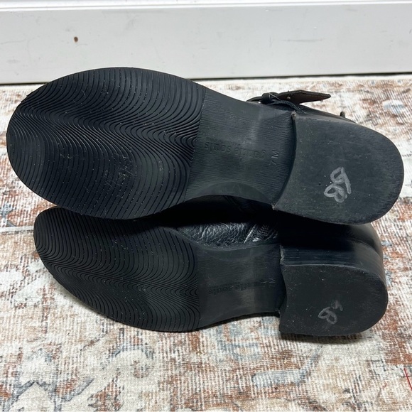 Gentle Souls Kenneth Cole Black Best Moto Ankle Bootie Boots Womens Size 7M - Picture 10 of 10